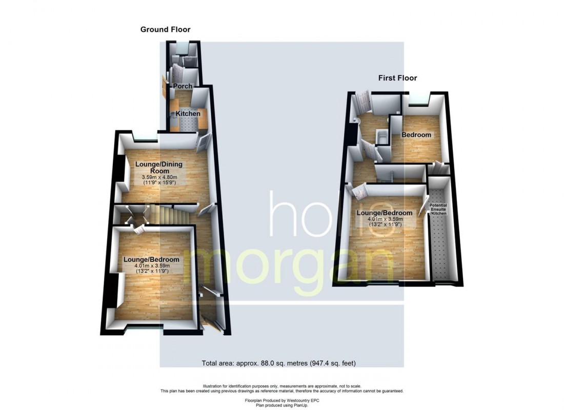 Floorplan for HOUSE / FLATS FOR UPDATING - WSM