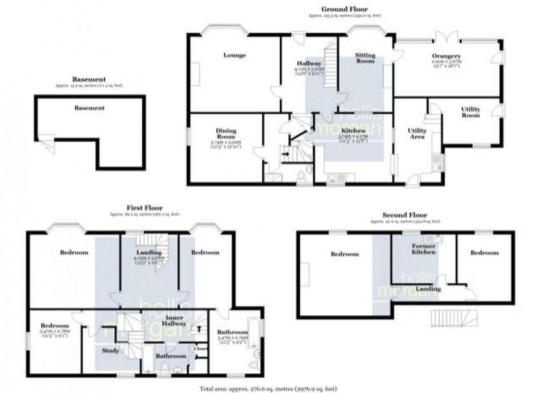 Floorplan for SUNNYBANK HOUSE - COLEFORD