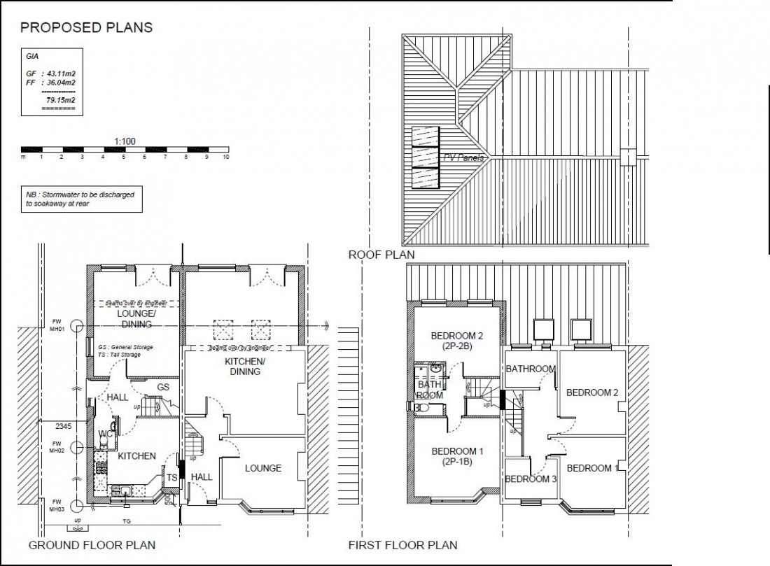Floorplan for HOUSE + PLOT COMBO - BS9