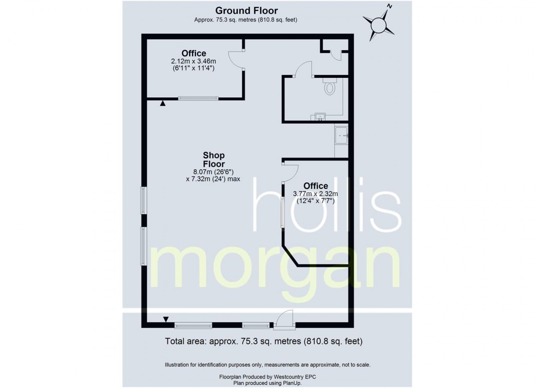 Floorplan for VACANT COMMERCIAL UNIT - JUNCTION 3 @ M32