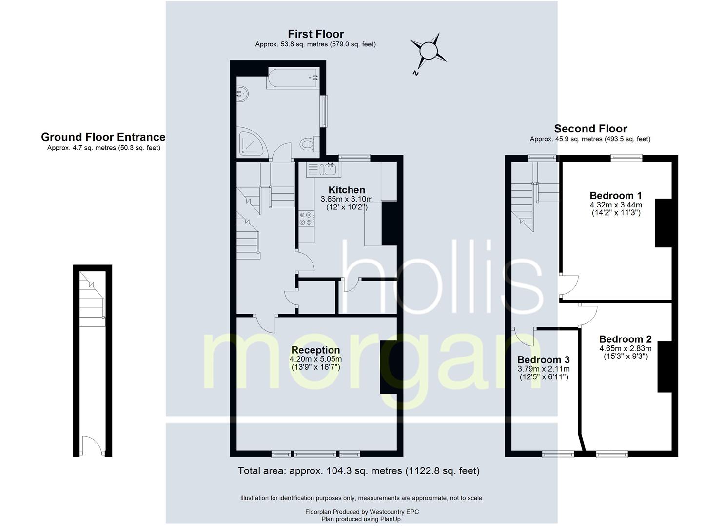 Floorplans For MAISONETTE FOR UPDATING - CLIFTON