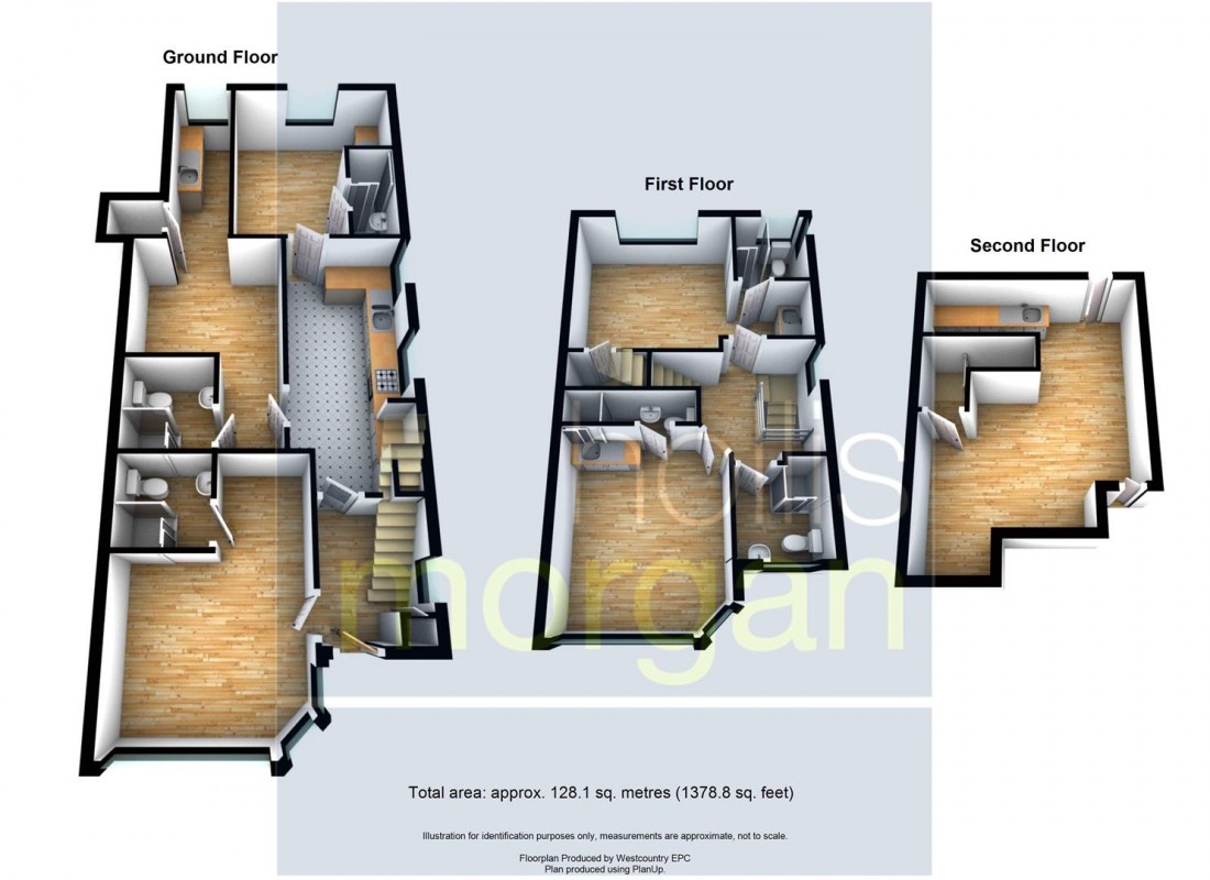 Floorplan for HMO - £41K PA - KINGSWOOD
