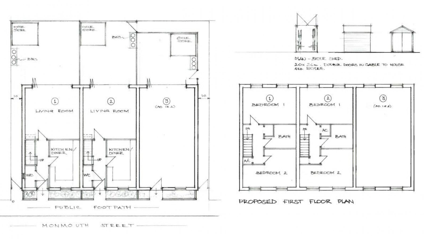 Images for PLANNING GRANTED - 3 X HOUSES ( GDV £975k )