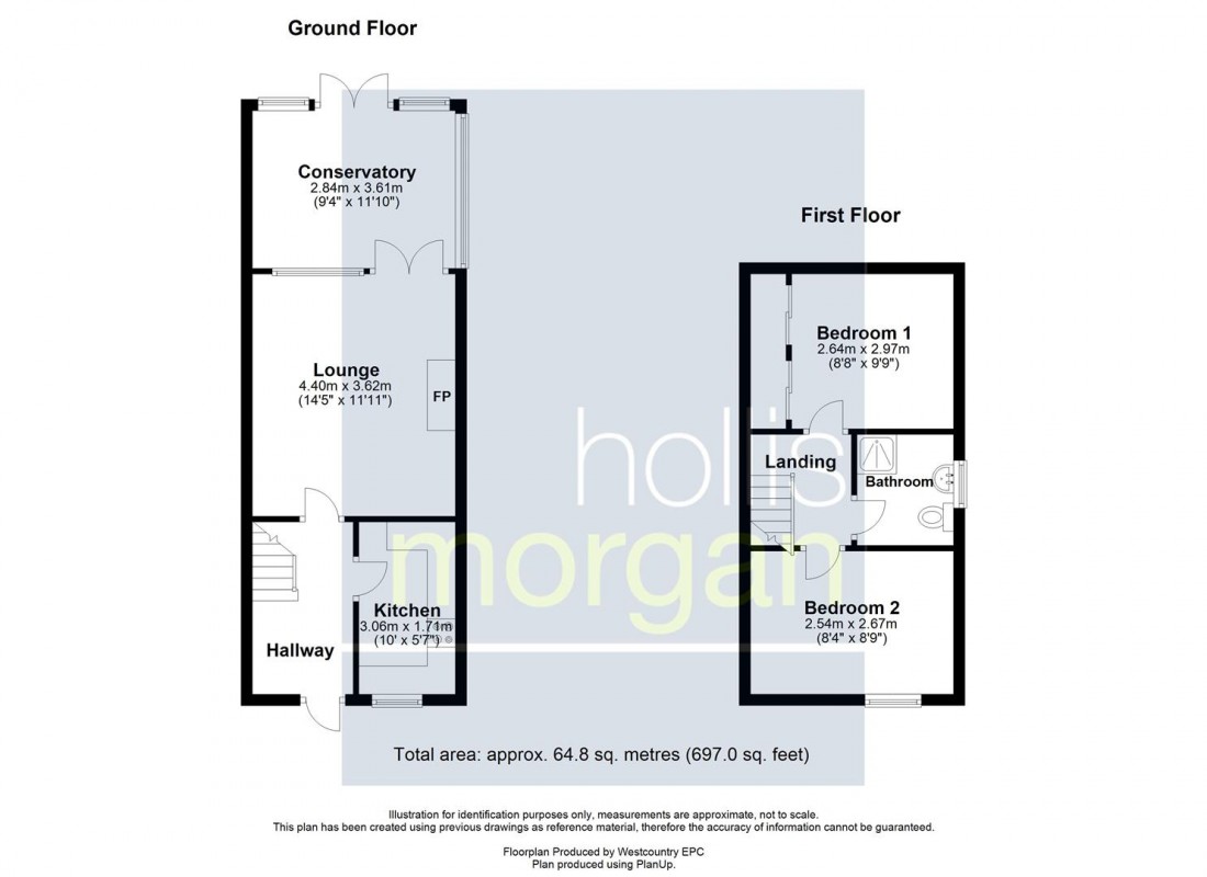 Floorplan for REDUCED £ FOR AUCTION - BS14