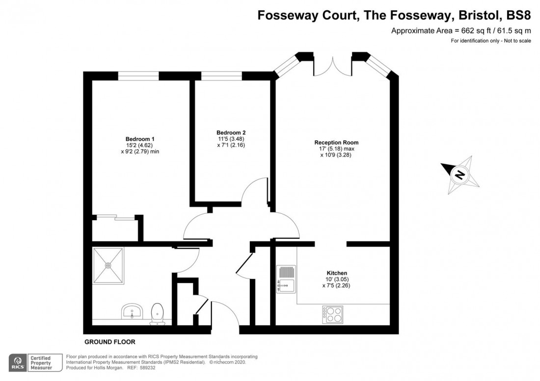 Floorplan for The Fosseway, Clifton