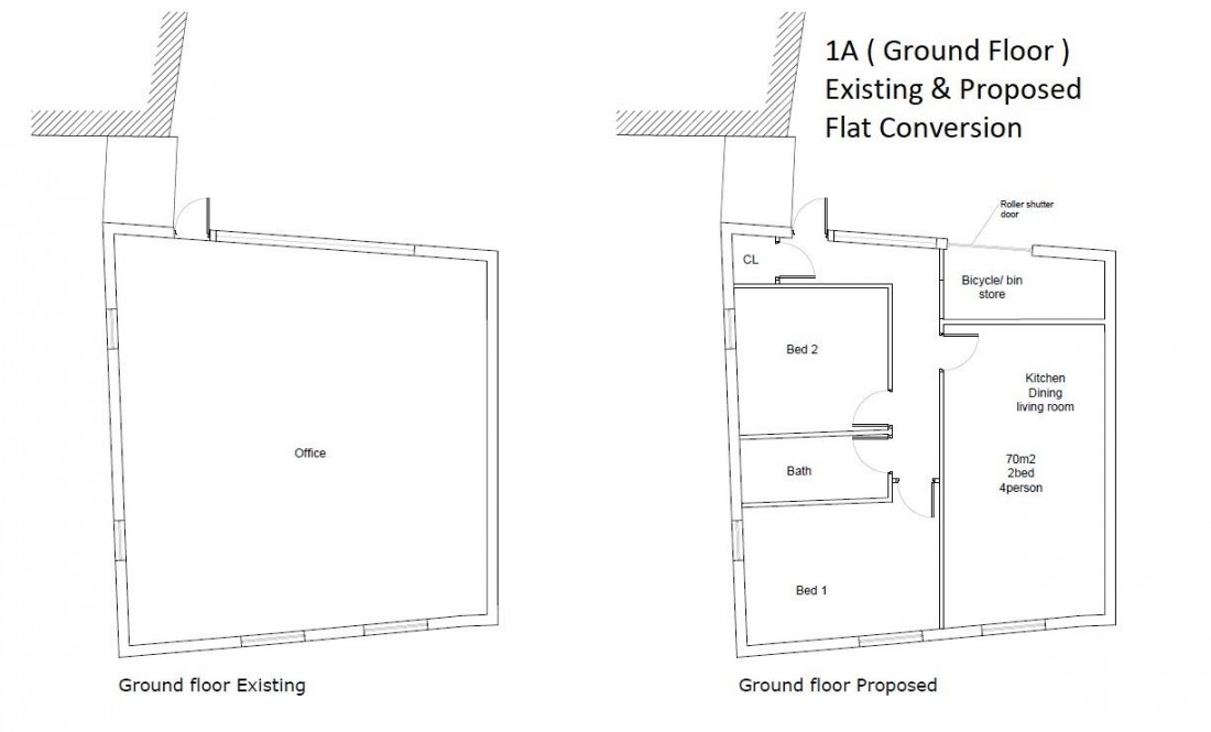 Floorplan for COMMERCIAL INVESTMENT + RESI PLANNING - BS1