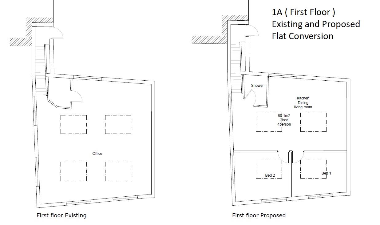 Floorplans For COMMERCIAL INVESTMENT + RESI PLANNING - BS1