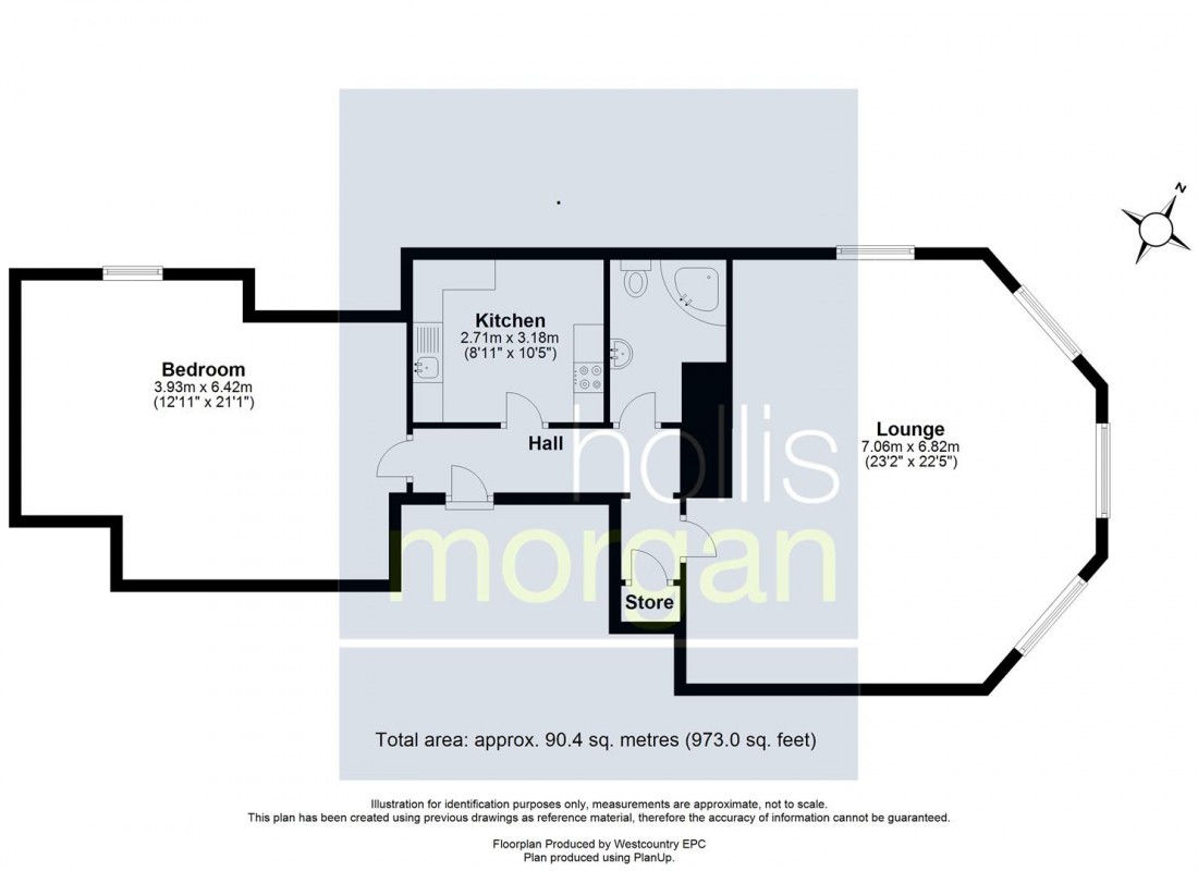 Floorplan for STUNNING FLAT - REDUCED £ FOR AUCTION