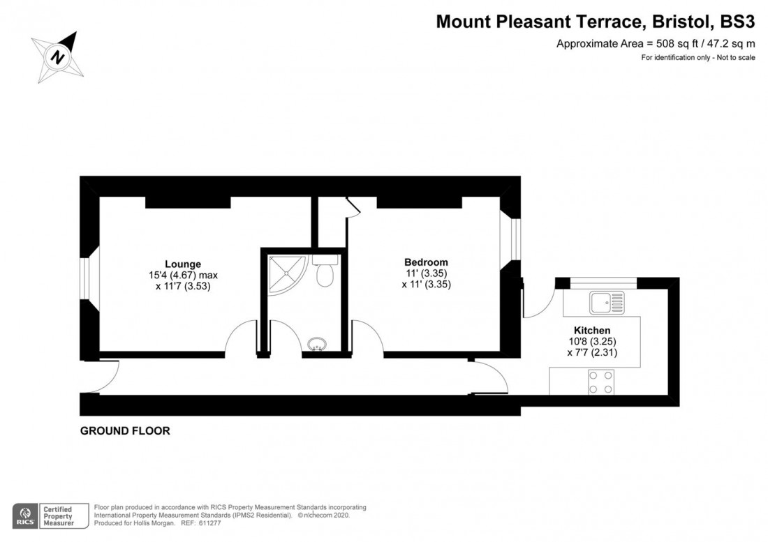 Floorplan for Mount Pleasant Terrace, Southville