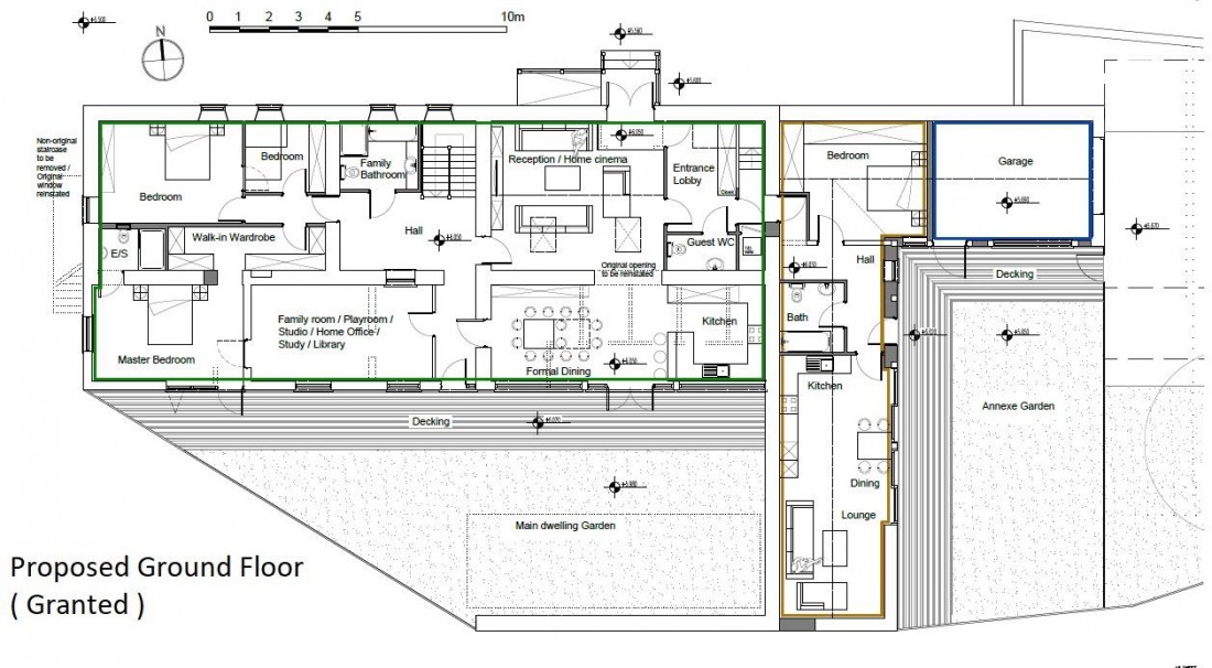 Floorplan for BARN WITH PLANNING - FAMILY HOME