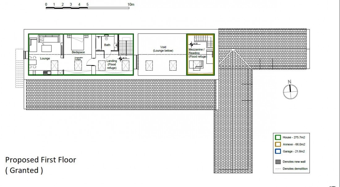 Floorplan for BARN WITH PLANNING - FAMILY HOME