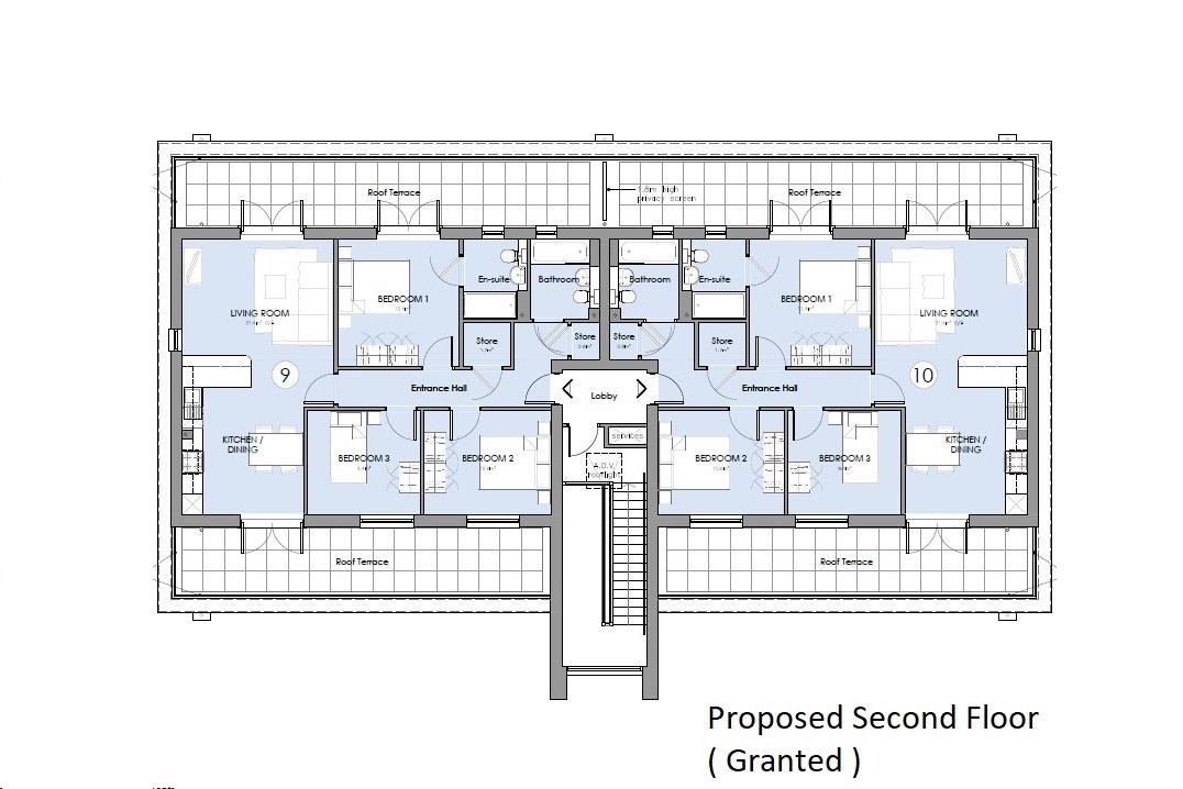 Floorplans For PP GRANTED - 10 UNITS - BS5