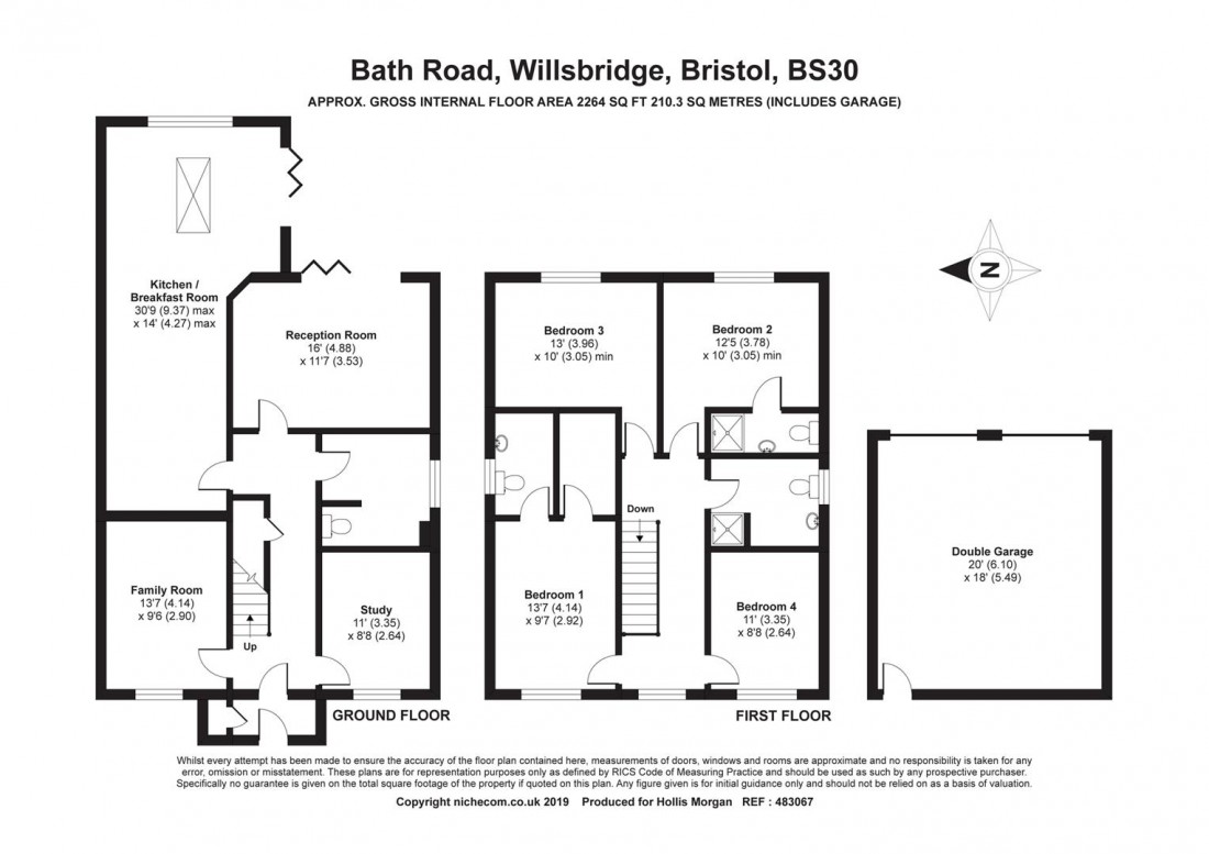 Floorplan for Bath Road, Willsbridge