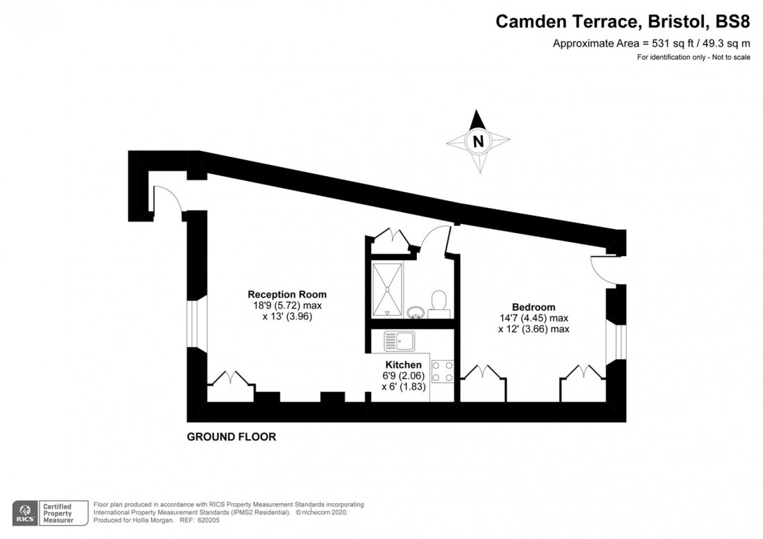 Floorplan for Camden Terrace, Cliftonwood