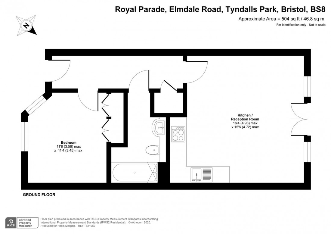 Floorplan for Elmdale Road, Clifton