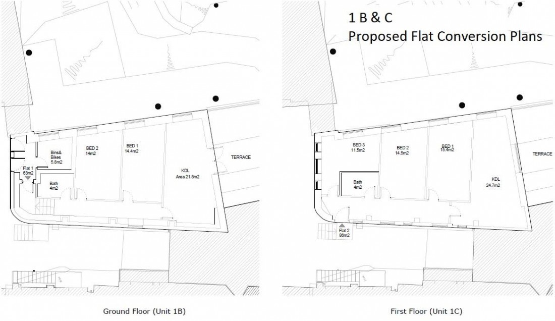 Floorplan for COMMERCIAL INVESTMENT + RESI PLANNING - BS1