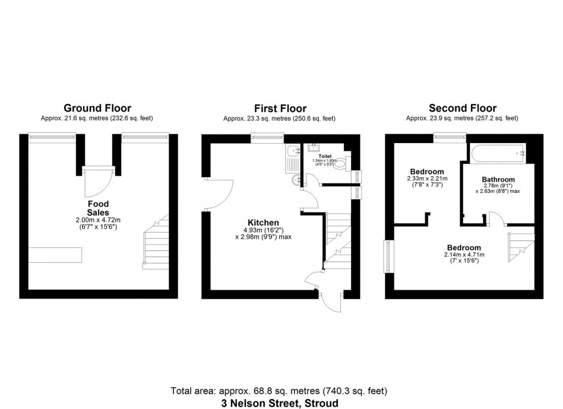 Floorplan for VACANT FREEHOLD COMMERCIAL WITH POTENTIAL