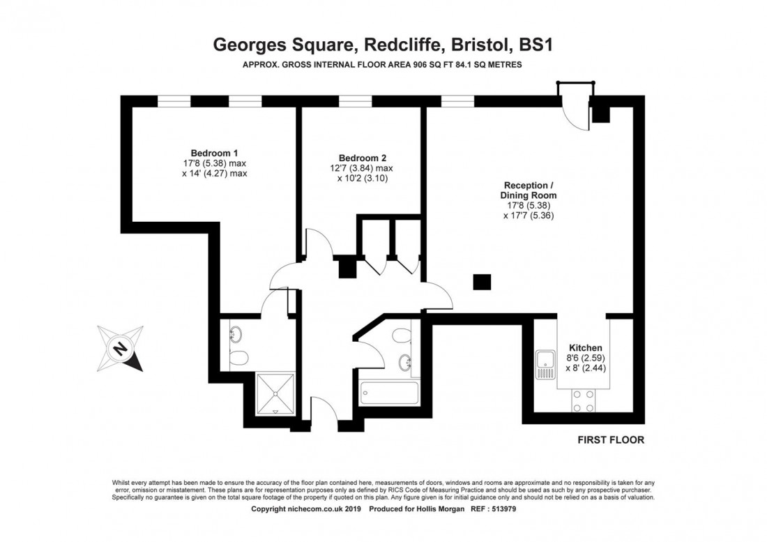 Floorplan for Georges Square, Redcliffe