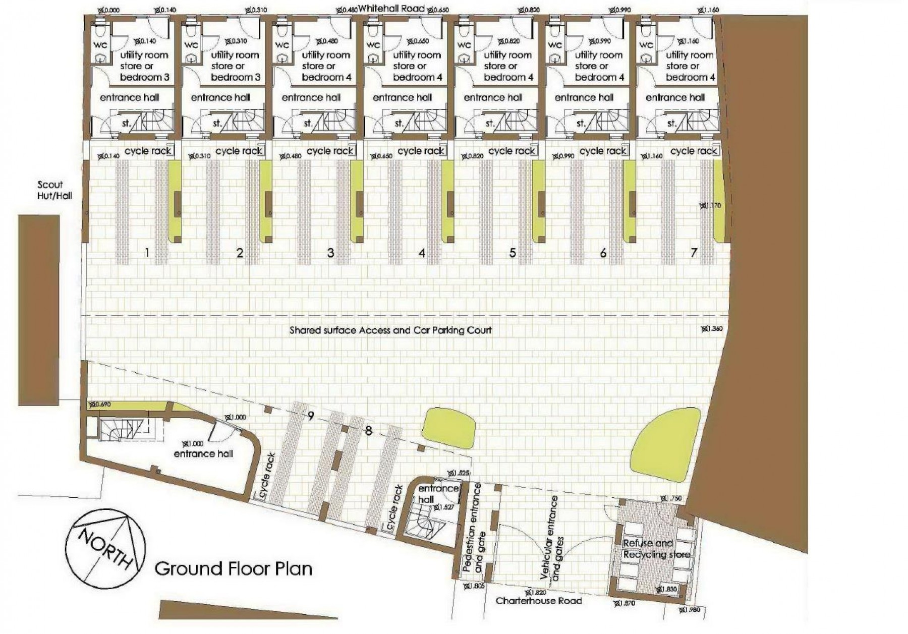 Images for PLANNING FOR 9 HOUSES - WHITEHALL