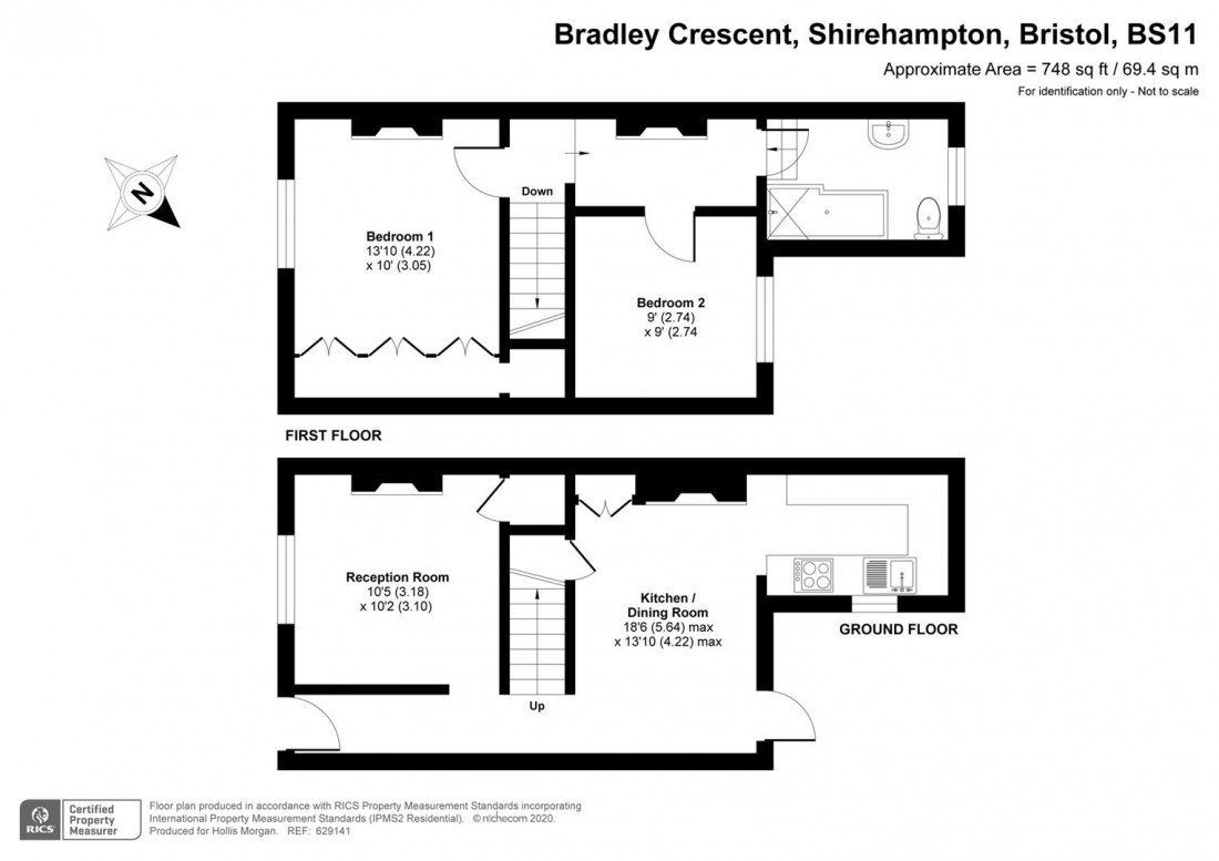 Floorplan for Bradley Crescent, Shirehampton