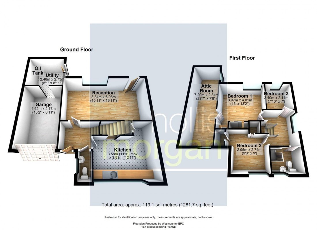 Floorplan for VILLAGE HOME FOR BASIC UPDATING - SHIPHAM