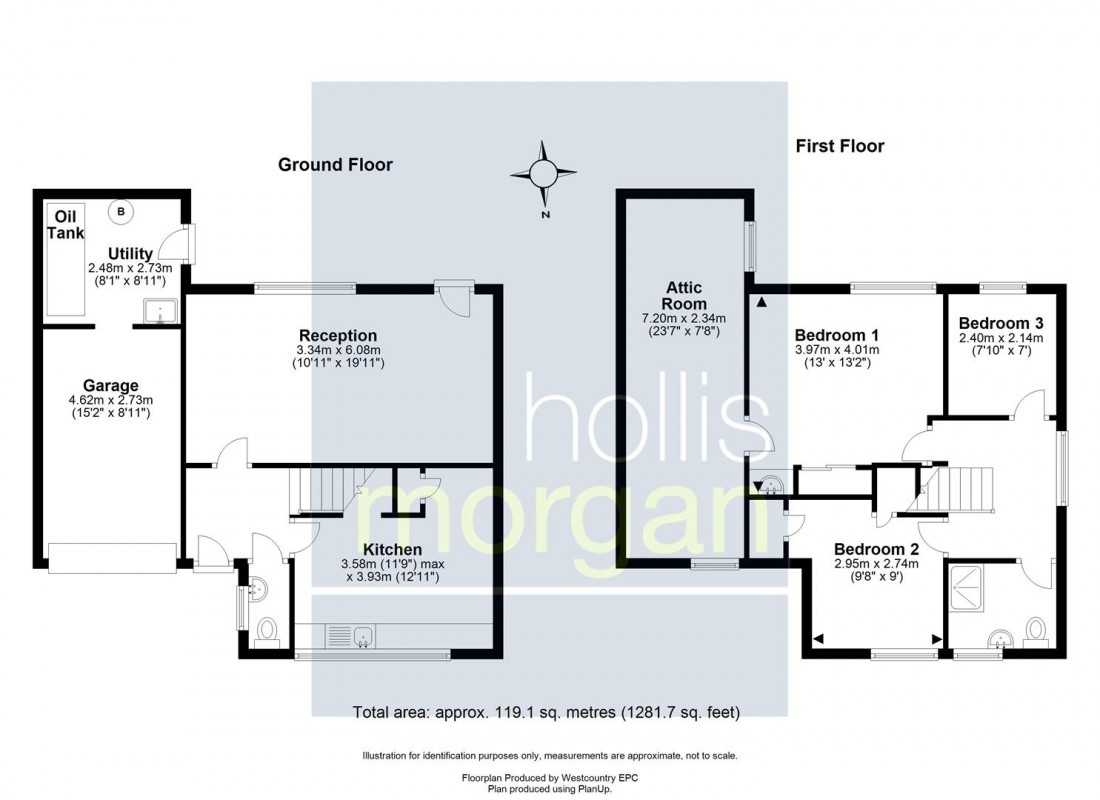 Floorplan for VILLAGE HOME FOR BASIC UPDATING - SHIPHAM