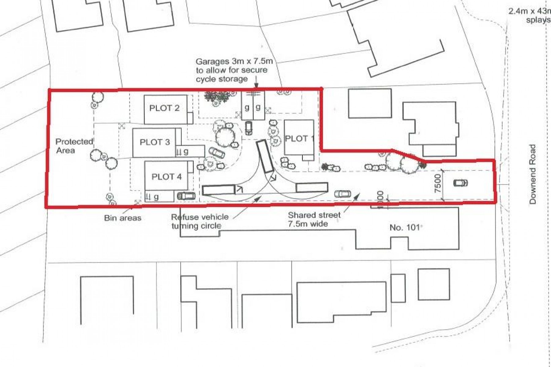 Images for PLANNING GRANTED - 4 DETACHED HOUSES