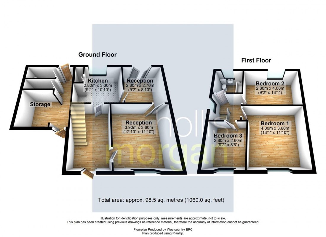 Floorplan for HOUSE FOR UPDATING - BS10 ( CASH BUYERS )