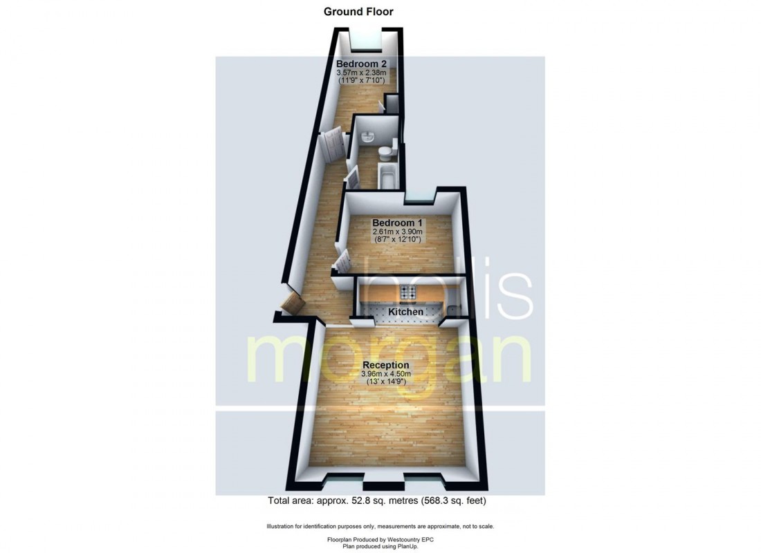 Floorplan for FLAT - INVESTMENT / HOME - KINGSWOOD