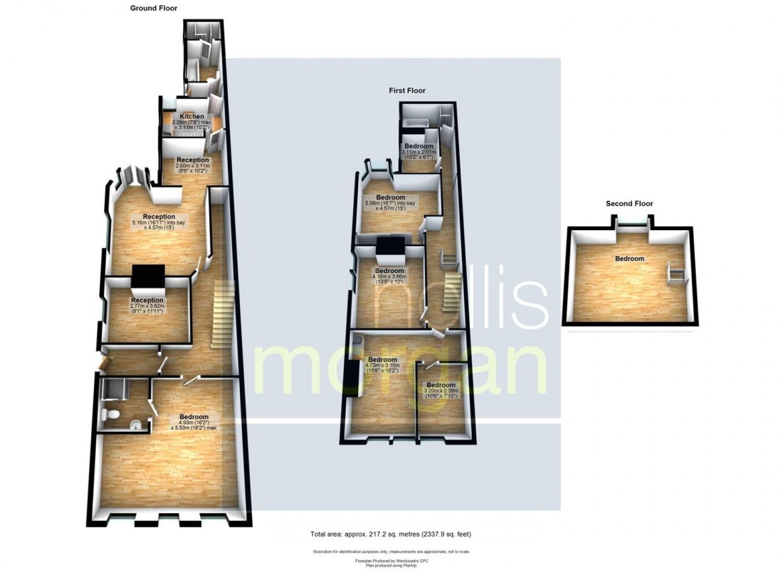 Floorplan for PERIOD PROPERTY FOR UPDATING - KINGSWOOD