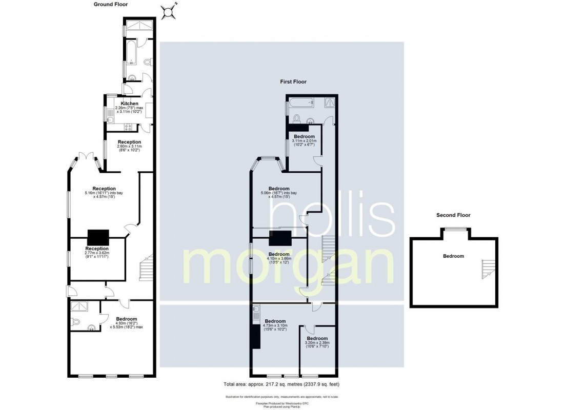 Floorplan for PERIOD PROPERTY FOR UPDATING - KINGSWOOD