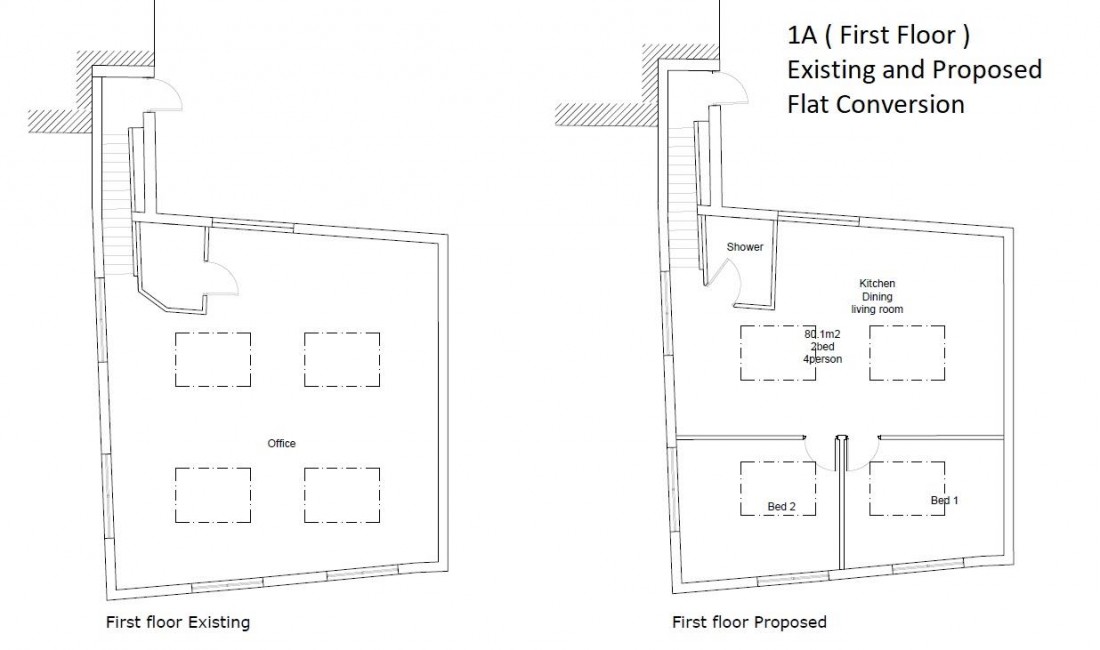 Floorplan for COMMERCIAL INVESTMENT + RESI PLANNING - BS1
