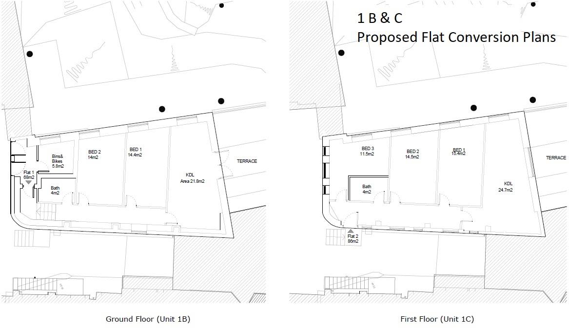 Floorplans For COMMERCIAL INVESTMENT + RESI PLANNING - BS1