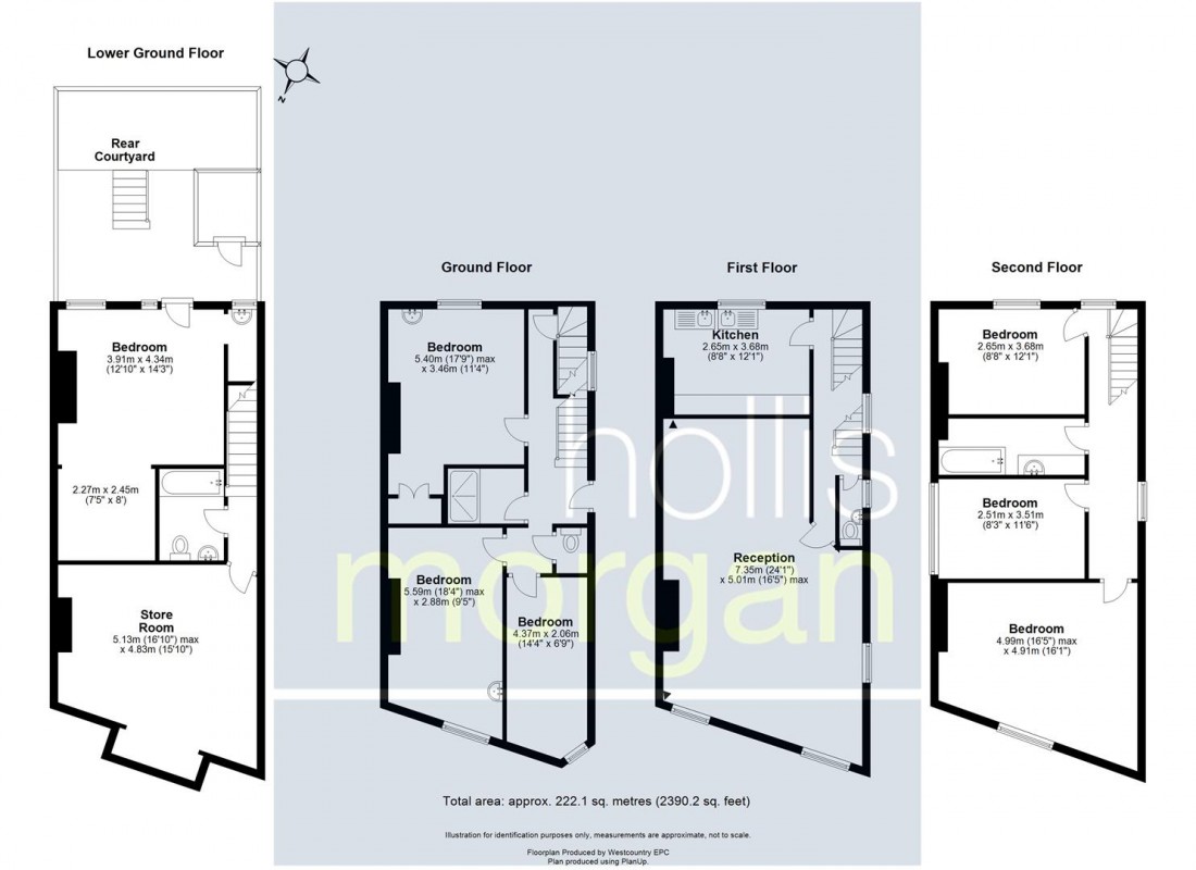 Floorplan for STUDENT HMO - CLIFTON