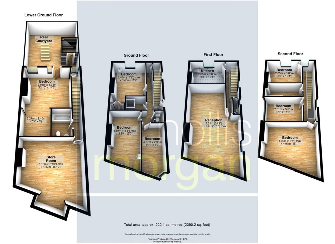 Floorplan for STUDENT HMO - CLIFTON