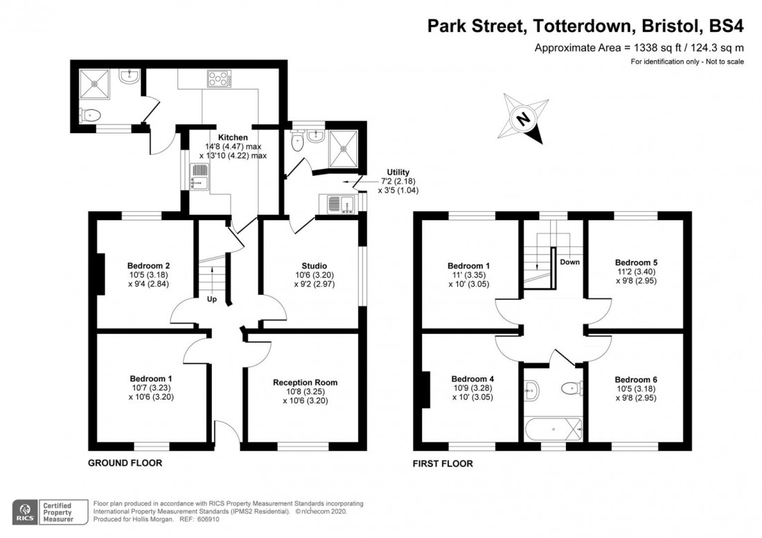 Floorplan for HMO + BONUS PLOT - TOTTERDOWN