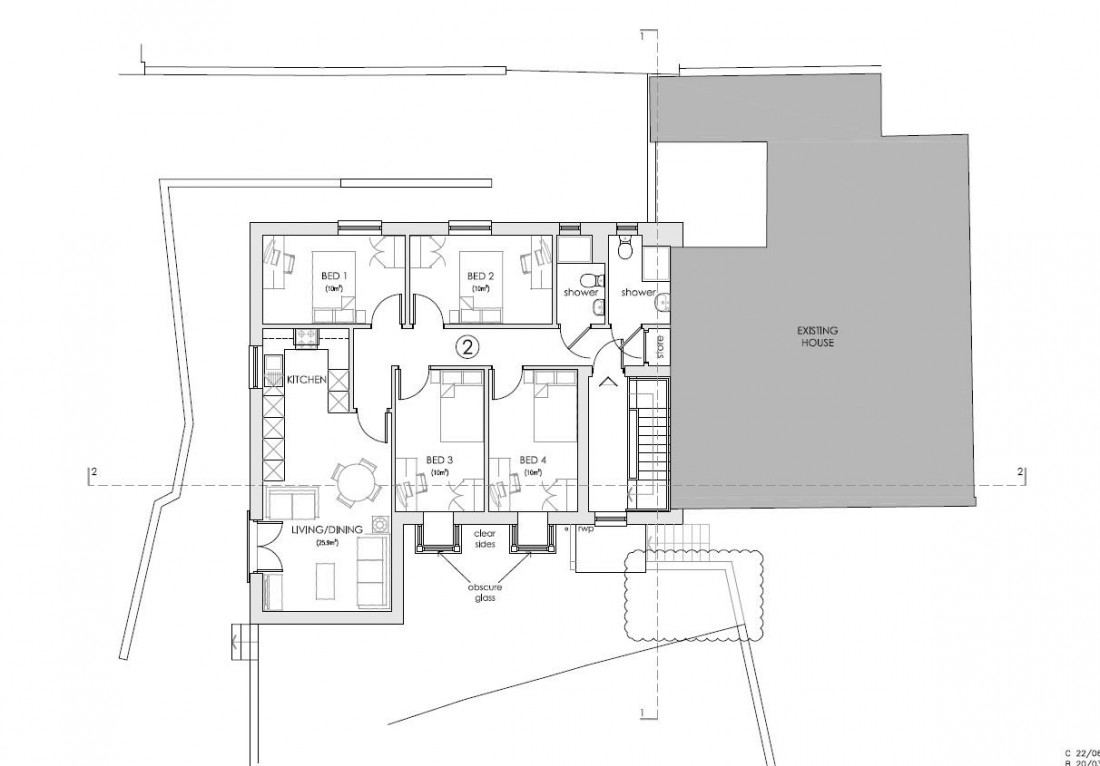 Floorplan for HMO + BONUS PLOT - TOTTERDOWN