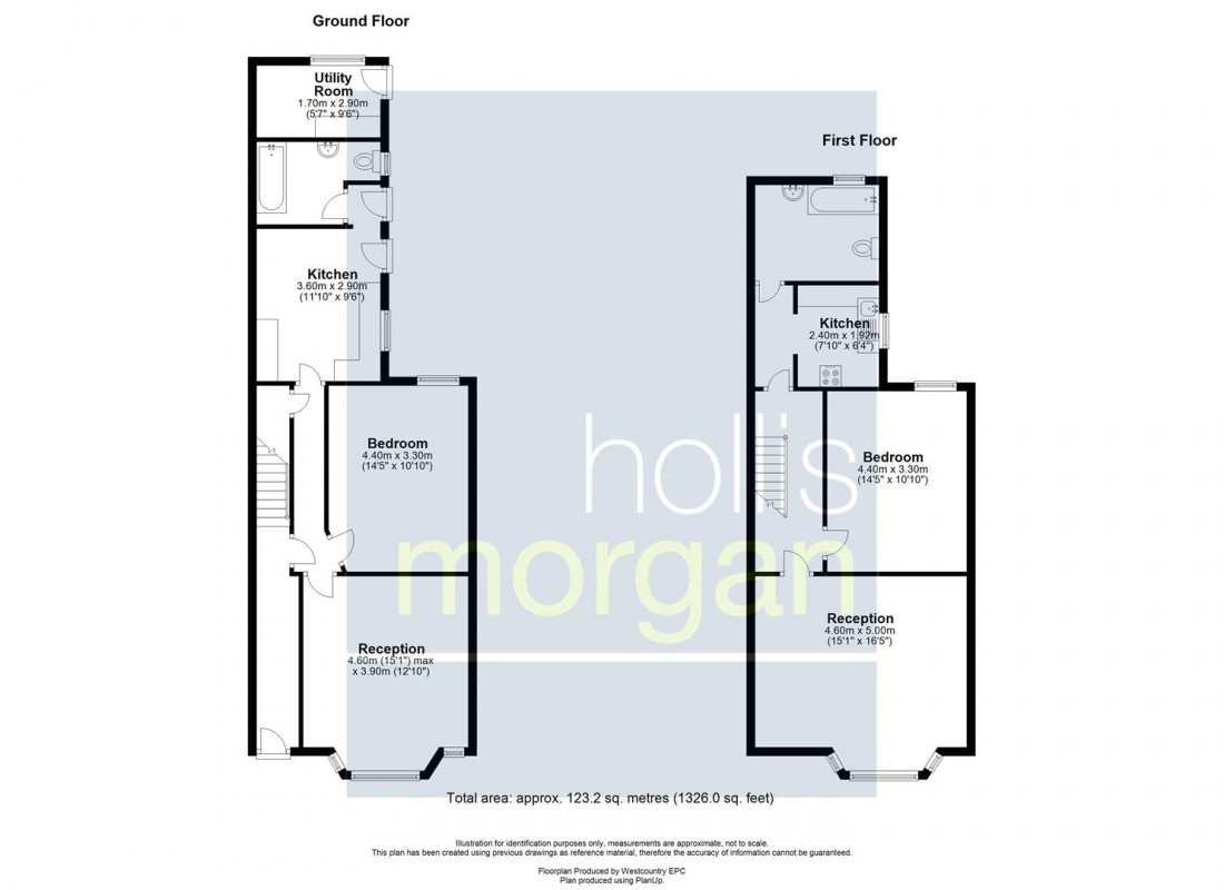 Floorplan for HOUSE / FLATS FOR UPDATING - SOUTHVILLE