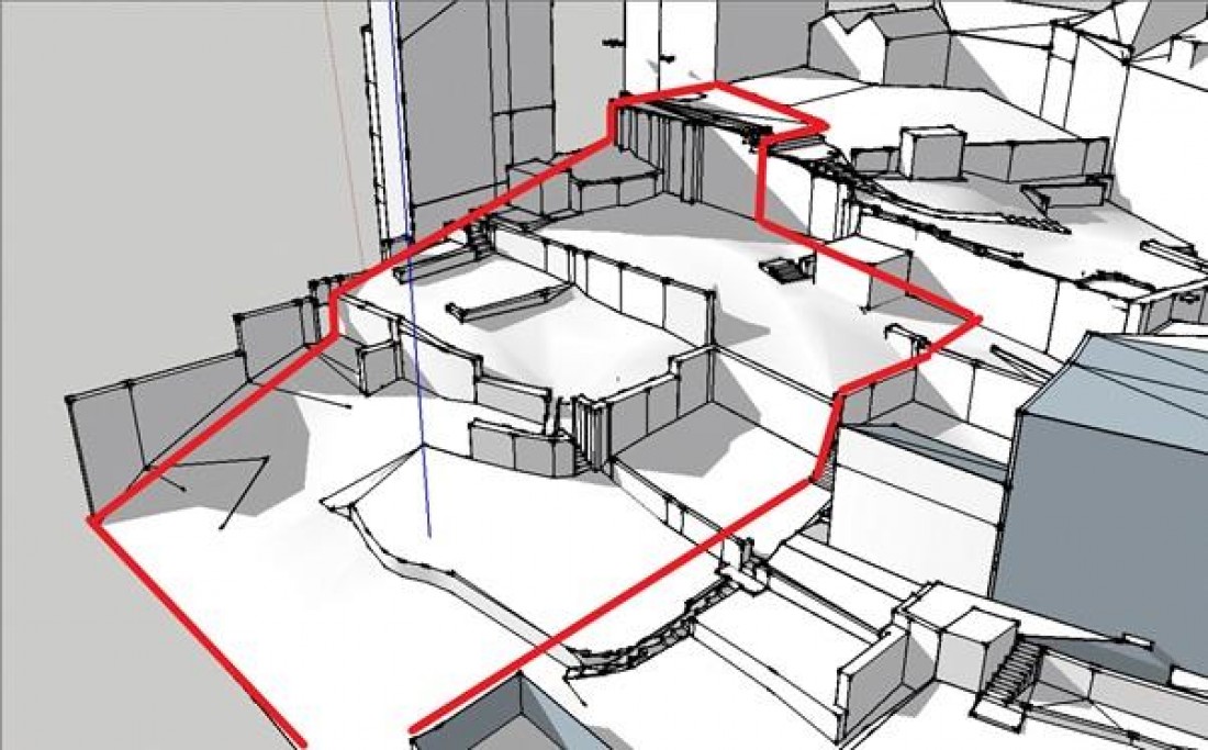 Floorplan for PLOT WITH PLANNING & HARBOUR VIEWS