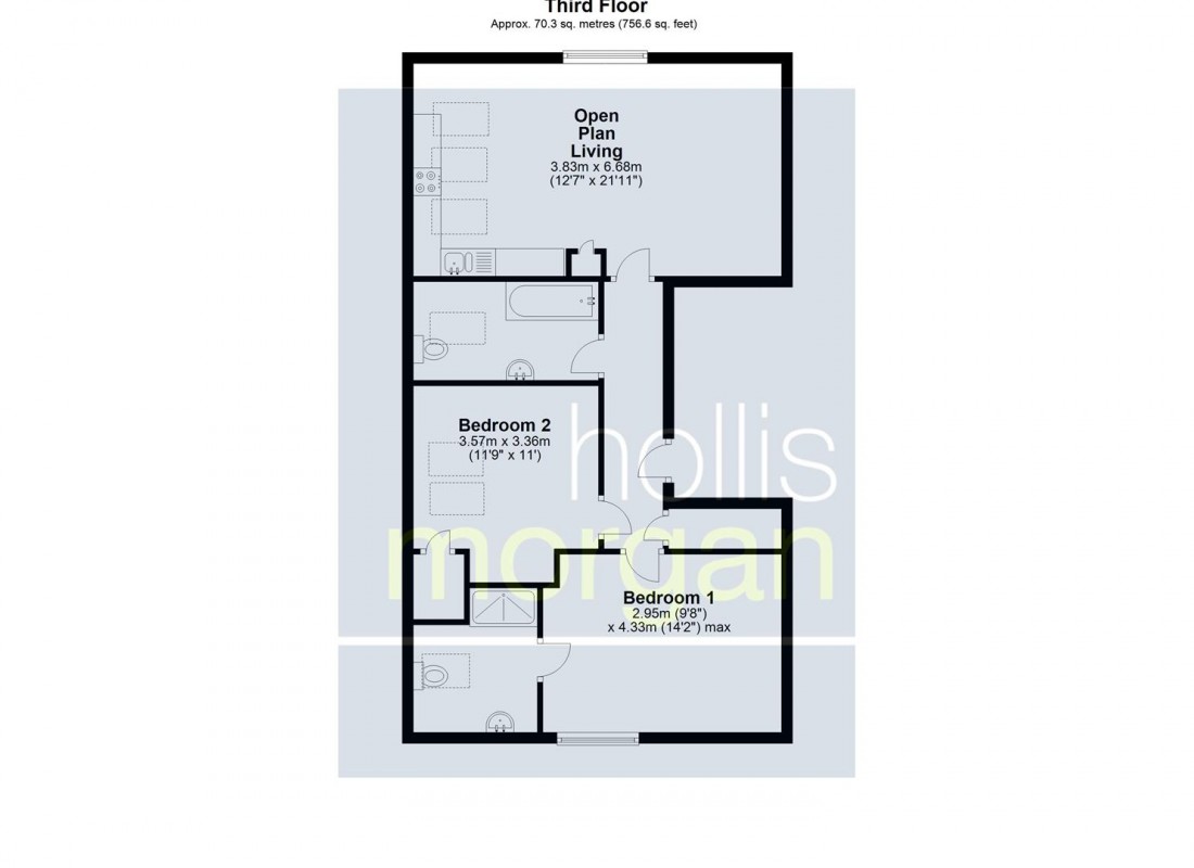 Floorplan for Station Road, Shirehampton