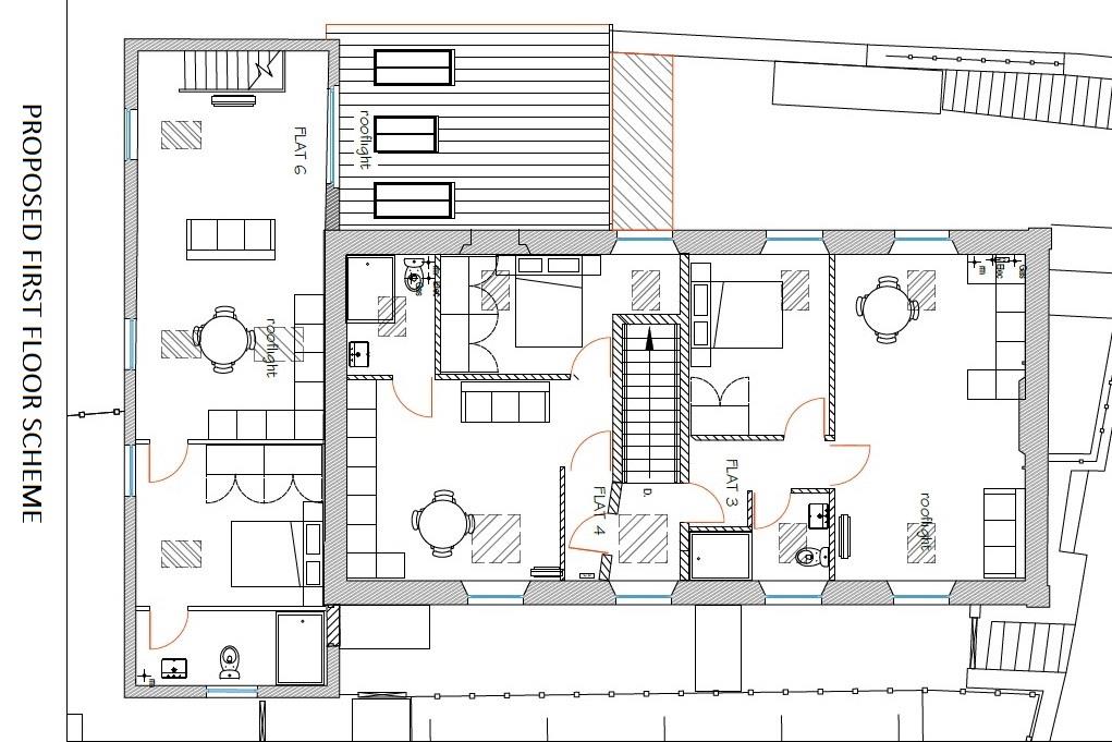 Floorplans For PLANNING GRANTED - 6 FLATS
