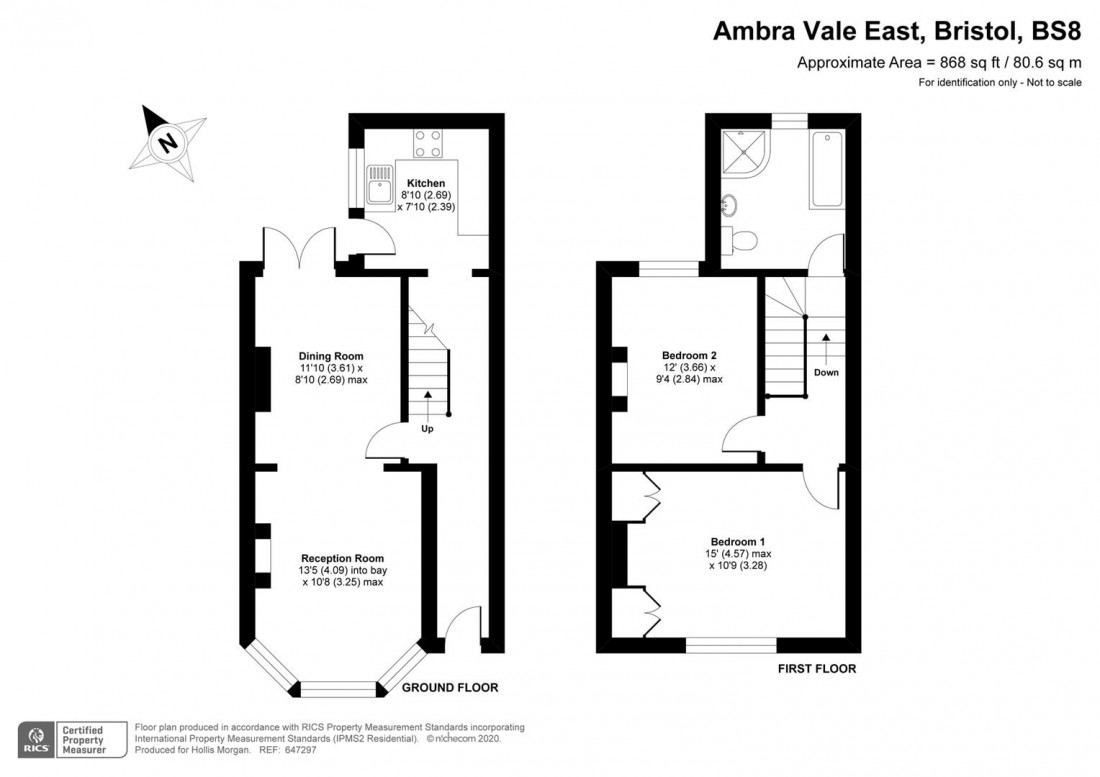 Floorplan for Ambra Vale East, Cliftonwood