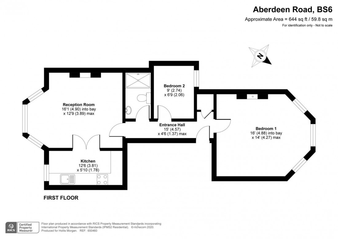 Floorplan for Aberdeen Road, Redland
