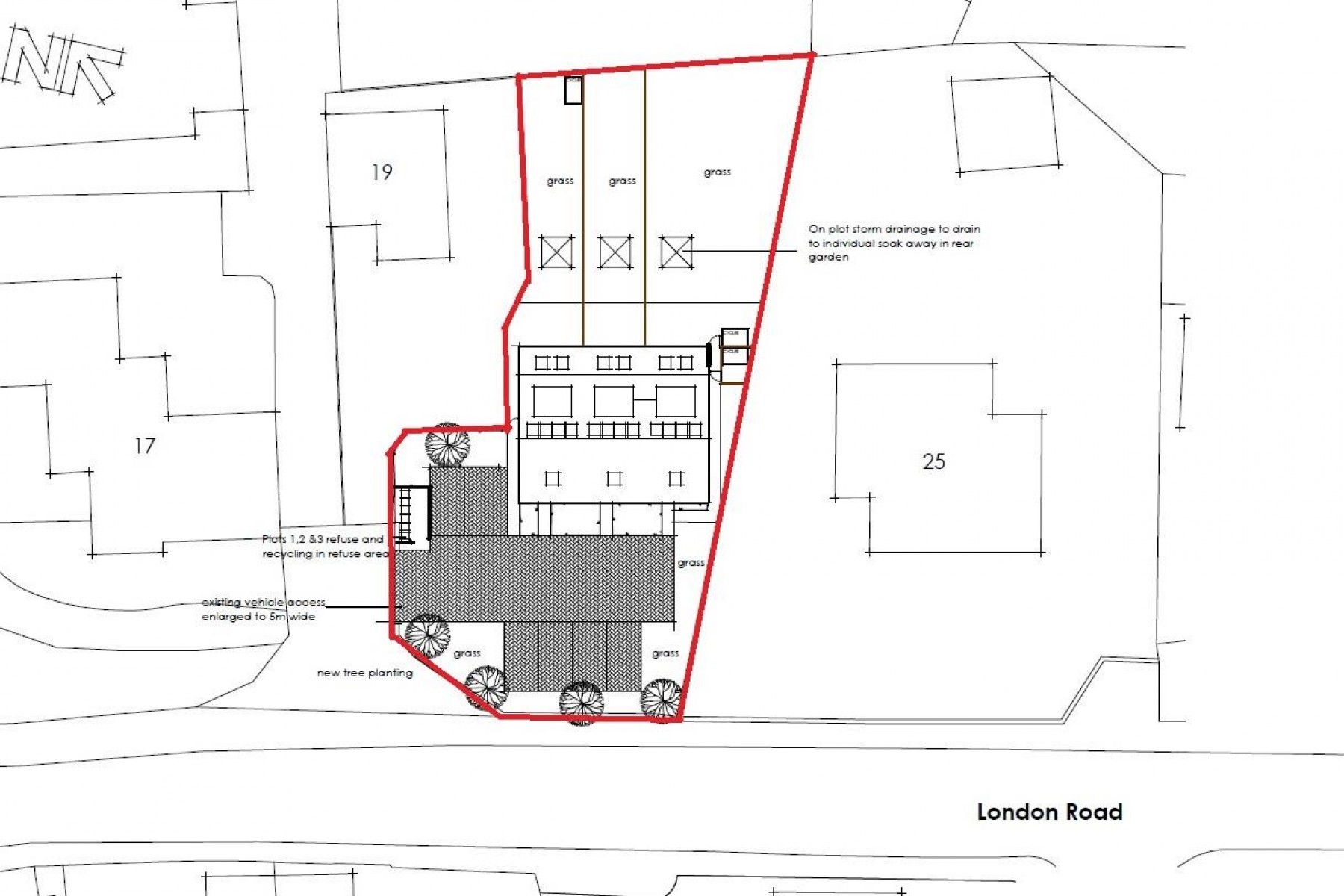 Images for PLOT WITH PLANNING - 3 HOUSES