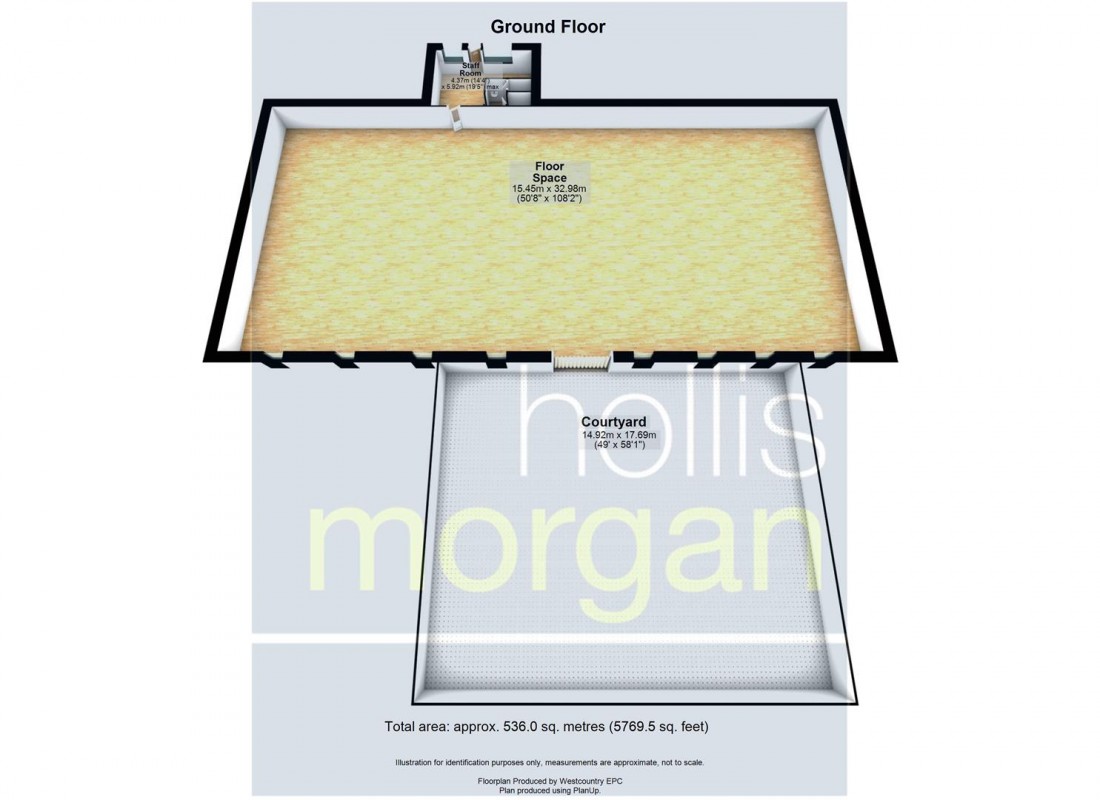 Floorplan for COMMERCIAL INVESTMENT -  £26K + VAT PA