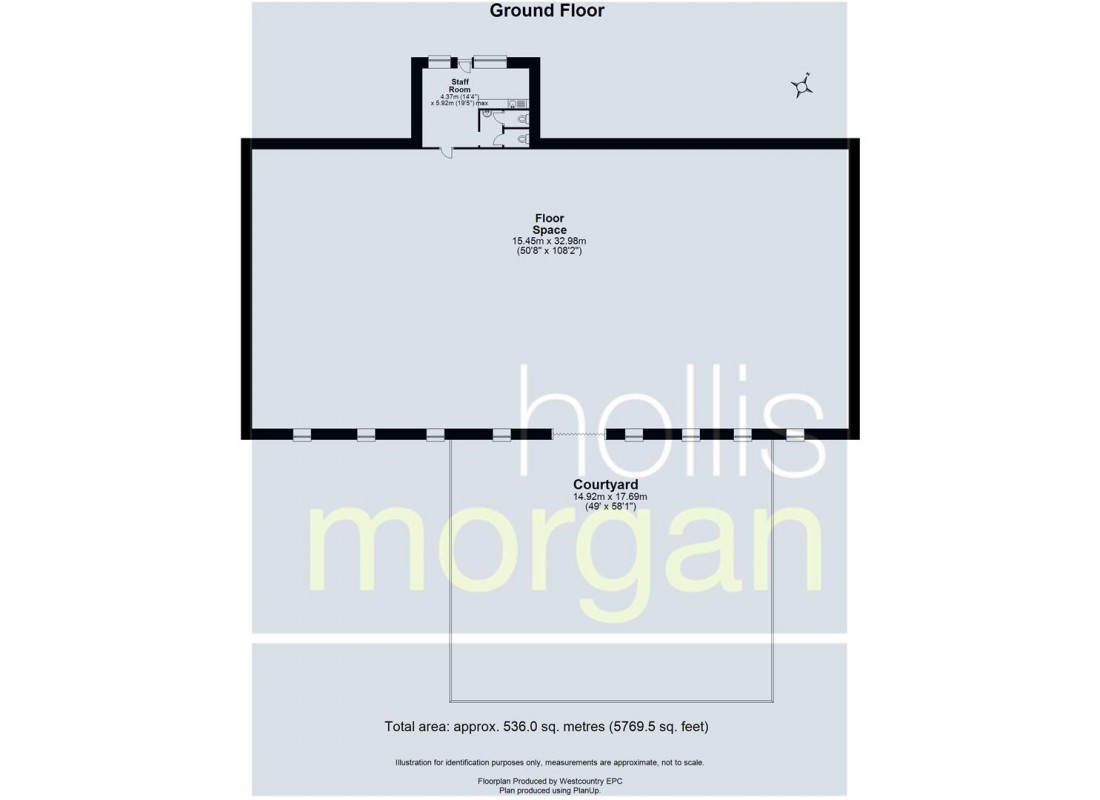 Floorplan for COMMERCIAL INVESTMENT -  £26K + VAT PA