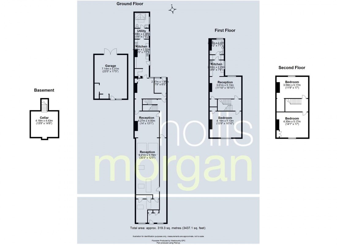 Floorplan for AMAZING FAMILY HOME FOR UPDATING - SOUTHVILLE