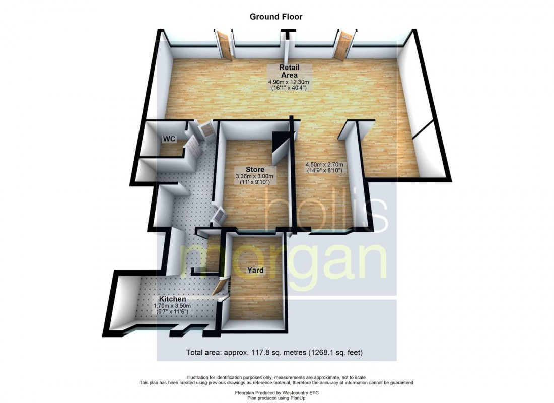 Floorplan for COMMERCIAL INVESTMENT - £14k pa