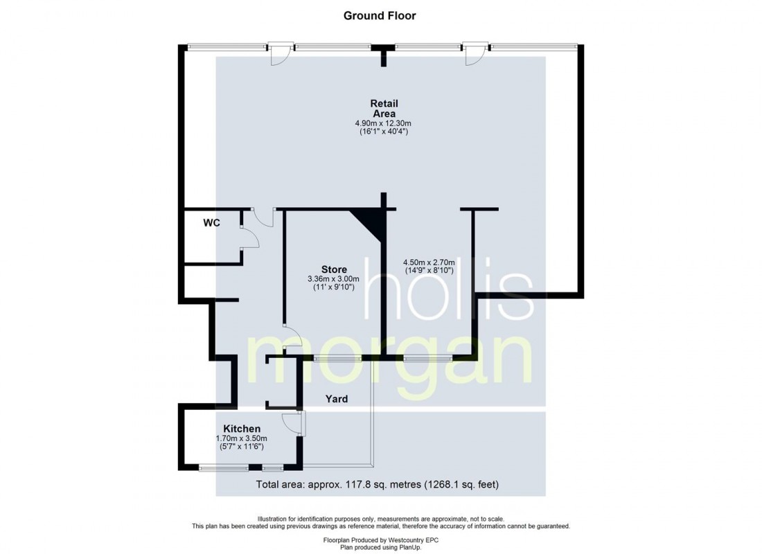 Floorplan for COMMERCIAL INVESTMENT - £14k pa