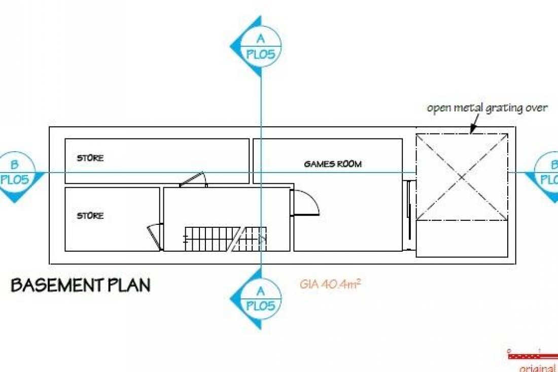 Floorplan for CLIFTON COACH HOUSE - PLANNING GRANTED